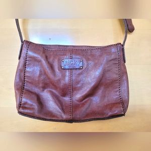 *SOLD ON EBAY* Lucky Brand 100% Lamb Leather Handbag